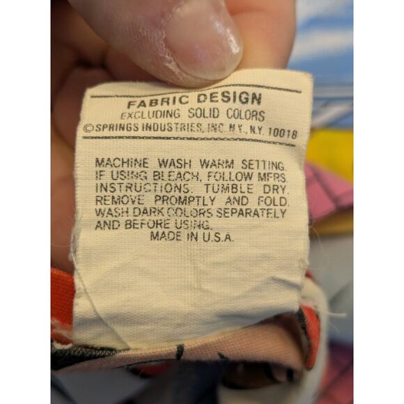 1988 Nintendo Super Mario Legend Zelda Twin Sheet Set Flat Fitted 2 Pillowcases - Picture 10 of 10